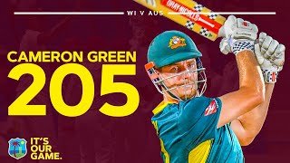 Green Smashes Two Hundred Runs In T20 Series 🍿 Series Highlights | West Indies v Australia 2025