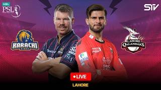 🔴 - 𝐑𝐄𝐋𝐈𝐕𝐄 | LAHORE QALANDARS VS Karachi Kings | Match 06