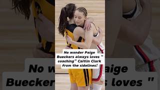 The special bond between Paige Bueckers and Caitlin Clark.#shorts #Caitlin nclark #basketball #nba