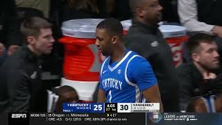 Jaylen Carey 2024-2025 Season Makes - Vanderbilt - NCAA