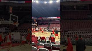 Devin Royal with the block Ohio State Basketball practice future STAR #collegebasketball #ohiostate