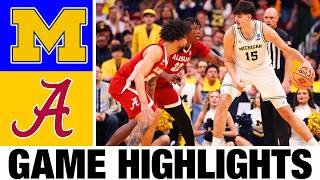#1 Michigan vs Alabama FULL GAM Highlights | Men's Basketball | College Basketball 2026