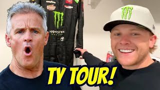 Ty Gibbs Us A Tour Of His Trophy Room!
