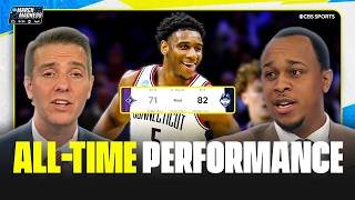 Tarris Reed Jr.'s monster game lifts UConn past Furman | 2026 March Madness Highlights & Analysis