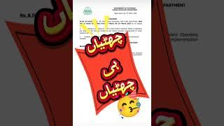 Eid Holidays 2026 Public & Private | Shall Remain Closed | 10 March to 31 March | Big News