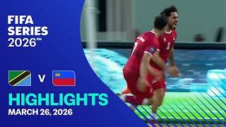 Tanzania vs Liechtenstein Highlights | FIFA Series 2026