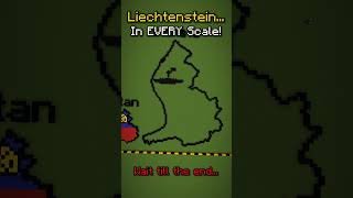 Liechtenstein in EVERY SCALE #minecraft #liechtenstein #swiss #history #minecraftmaps