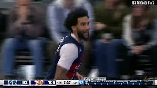 Justin Champagnie - 15 Points, 3 Steals, 11 Rebounds vs Hornets - 2025-26 Regular Season