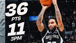 Julian Champgnie's CAREER-HIGH Shooting Night vs Knicks | December 31, 2025