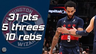 Justin Champagnie 31 pts 5 threes 10 rebs vs Knicks 24/25 season