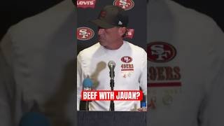 Why was Kyle Shanahan arguing with Jauan Jennings? #49ers #jauanjennings #kyleshanahan