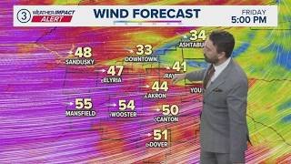 High Wind Warning: Cleveland weather forecast for March 13, 2026