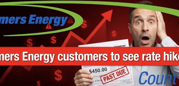 Consumers Energy customers to see rate hike May 1