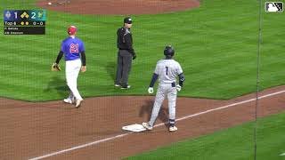 Colt Emerson hits a bases-clearing triple for High-A Everett