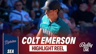 Mariners SS Colt Emerson 2025 Minor League Baseball Highlights | Bally Sports Live