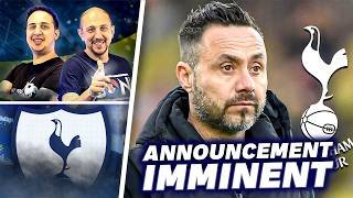 ROBERTO DE ZERBI SET TO BECOME NEW TOTTENHAM MANAGER!