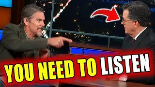 'God is 100% REAL' - Ethan Hawke SLAMS Atheist Hollywood After SHOCKING Conversion