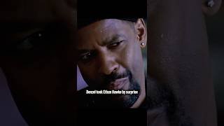 Ethan Hawk's reaction was real in Training Day... thank's to Denzel Washington