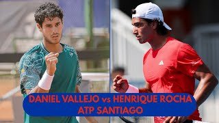 Daniel Vallejo vs Henrique Rocha | ATP SANTIAGO 2026