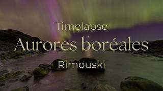 Aurores boréales au Québec - Mai 2024