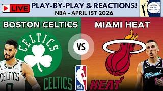 NBA: Boston Celtics vs Miami Heat (Live Play-By-Play & Reactions)
