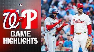 Nationals vs. Phillies Game Highlights (3/30/26) | MLB Highlights