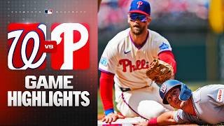 Nationals vs. Phillies Game Highlights (4/1/26) | MLB Highlights
