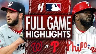 Washington Nationals vs Philadelphia Phillies - FULL GAME HIGHLIGHTS 🔥 March 31, 2026 MLB Season