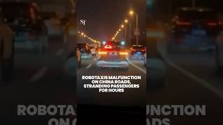 Chinese robotaxis malfunction in Wuhan leaving passengers stranded for hours