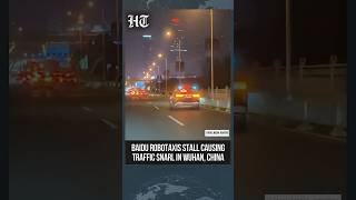 Baidu Self Driving Cars Stall In Wuhan After Major System Glitch Raising Safety Concerns | #shorts