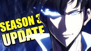 Solo leveling Season 3 Update | Finally Good News?