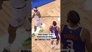 Dillon Brooks is officially back 😅