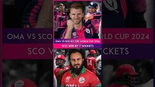 OMA vs SCO ICC T20 World Cup 2024 Stat Highlights: Scotland Beat Oman