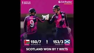 OMA vs SCO | T20 WC 2024