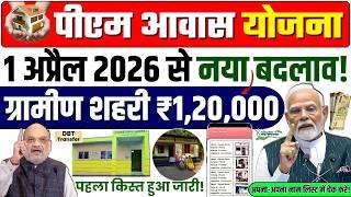 01 अप्रैल 2026 से पहले किस्त आना शुरू! | पीएम आवास योजना फाइनल बजट जारी! | PM Awas Yojna Gramin 2026