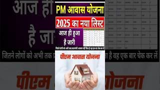 Pm Awas Yojana Gramin New List 2025 | बहुत लोगों का नाम जुड़कर आया है #pmawasyojanagramin
