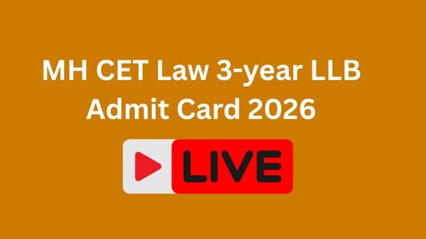 MH CET 3-year LLB Admit Card 2026 (Out): Hall Ticket Direct Link, Exam Day Instructions