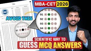 Mba cet Tukka Strategy 2026 | How to Guess Answers in Mba cet 2026 