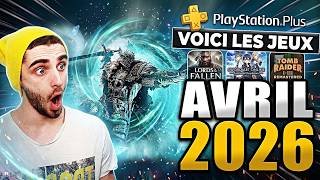 Les JEUX GRATUITS Du PS+ d'AVRIL 2026 🔥Le PIRE mois ?! 😭 PS5