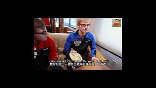 【卓球】How felix Lebrun grips the racket #tabletennis