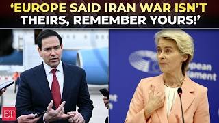 ‘When America needed help, EUROPE BACKED OFF!’: Rubio goes nuclear on EU over Iran war response