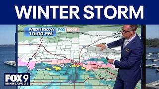 MN weather: Winter storm coming Wednesday night