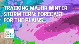 WINTER STORM FERN: Severe Snow and Ice Threats Targeting the Southern Plains | The Weather Channel