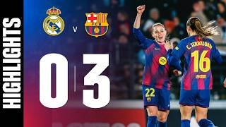 HIGHLIGHTS | REAL MADRID 0 vs 3 FC BARCELONA | DOMINANT CLÁSICO 🔵🔴