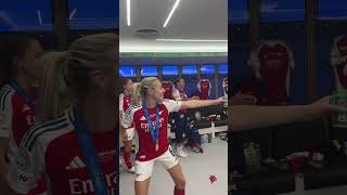 WE'RE STILL CELEBRATING 💃 #uwcl #arsenal #awfc #williamson #kelly