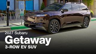 All-new 2027 Subaru Getaway EV SUV. Powered by Love.