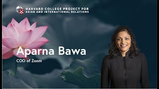 Aparna Bawa, COO of Zoom — A Fireside Conversation at Harvard with HPAIR