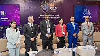 Scaling Trusted AI for 8 Billion+ | USISPF Dialogue at India AI Impact Summit 2026 | Bharat Mandapam