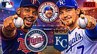 ⚾ Minnesota Twins vs Kansas City Royals LIVE 🔴 | MLB Showdown! | Watch Party & Play-By-Play ⚾🔥