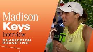 Madison Keys SPEEDS to the desk, talks podcast, 2025 AO win & more | 2026 Charleston